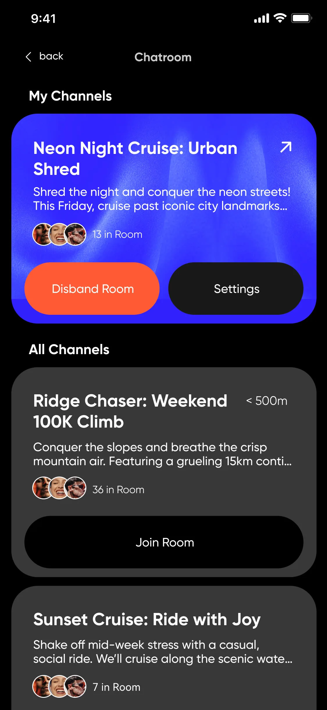 Voxnoos app screen